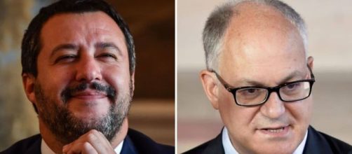 Lucia Annunziata ha intervistato Roberto Gualtieri e Matteo Salvini