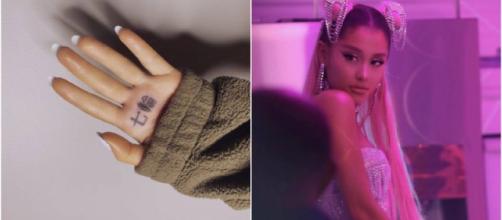 Ariana Grande faz tatuagem na mão mas escreve churrasqueira por engano, via Yahoo.