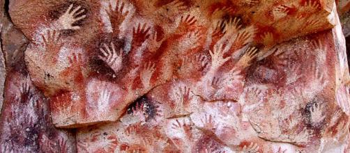 The Cave of the Hands in Argentina's Patagonia. [Image Mariano/Wikimedia]