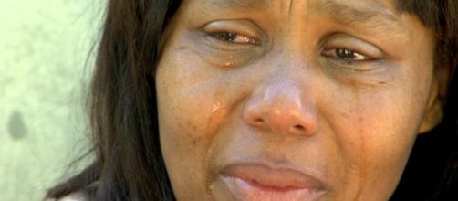 Mãe chora a possível perda de mais um filho (Reprodução R7)
