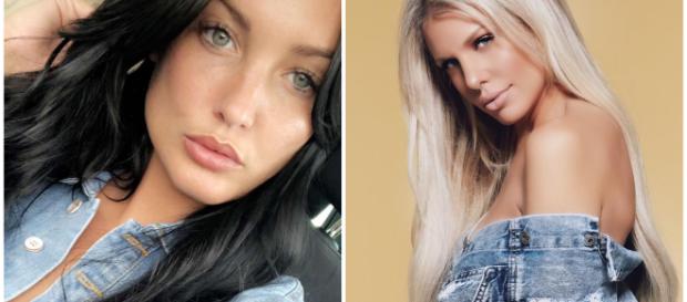 Adixia et Aurélie Dotremont filmées pendant leur injection Adixia et Aurélie Dotremont filmées pendant leur injection