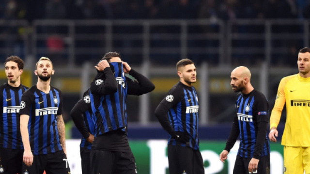 L'Inter eliminata dalla Coppa Italia