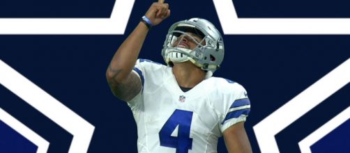 Dak Prescott is hoping to land a new more lucrative deal with the Cowboys. [Image Credit] NFL - YouTube