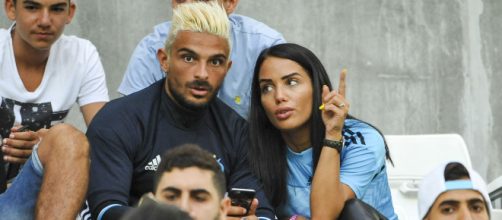 Julien et Manon en mode supporters de l'OM