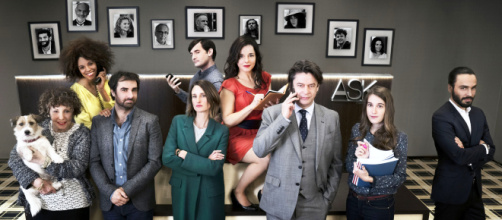 Dix pour cent" : la saison 4 en tournage avec toujours plus de stars autour de l'équipe Huppert, Dujardin... - francetvinfo.fr