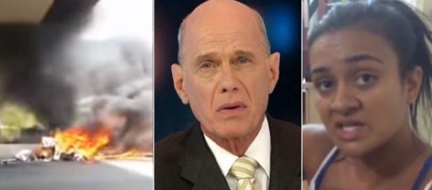 Boechat morre em acidente aéreo (Reprodução Youtube/Band) Boechat morre em acidente aéreo (Reprodução Youtube/Band)