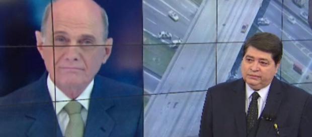 Boechat morre em queda de aeronave - Foto/Reprodução/TVBand Boechat morre em queda de aeronave - Foto/Reprodução/TVBand