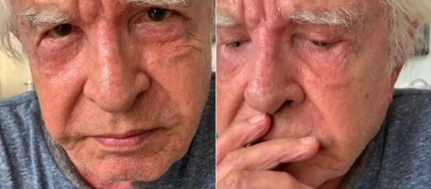Cid moreira não conteve a emoção ao falar sobre a morte de Boechat. (Foto Reprodução / Instagram) Cid moreira não conteve a emoção ao falar sobre a morte de Boechat. (Foto Reprodução / Instagram)
