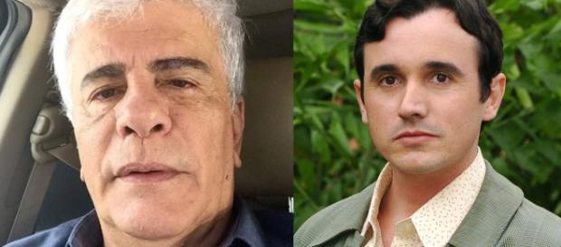 Wagner Montes e Caio Junqueira (Reprodução Instagram/RecordTV) Wagner Montes e Caio Junqueira (Reprodução Instagram/RecordTV)