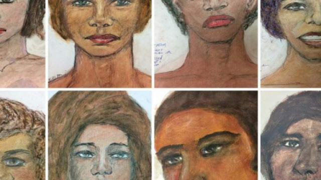 USA, seria killer disegna i volti delle sue 90 vittime: l'FBI: 'Aiutateci a identificarle'