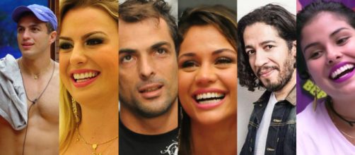Alguns dos vencedores do reality show Big Brother Brasil (Reprodução/Divulgação TVGlobo)