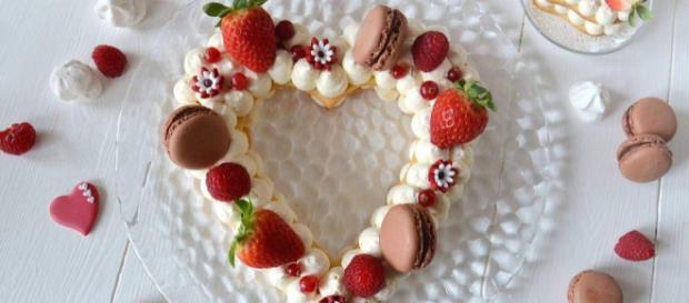 Cream Tart alle fragole per San Valentino Cream Tart alle fragole per San Valentino