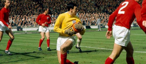 Gordon Banks ai Mondiali del 1966 vinti dall'Inghilterra Gordon Banks ai Mondiali del 1966 vinti dall'Inghilterra