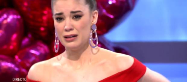 Noelia se derrumba en su final (Mediaset) Noelia se derrumba en su final (Mediaset)