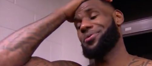 LeBron James' frustration with the Lakers' losses seems to be growing by the day. [Image via ESPN/YouTube]