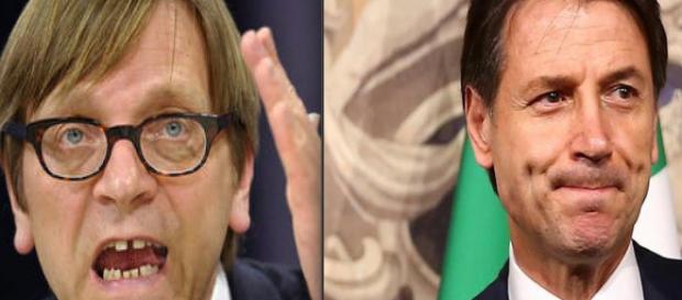 Guy Verhofstadt insulta Giuseppe Conte, le reazioni italiane Guy Verhofstadt insulta Giuseppe Conte, le reazioni italiane