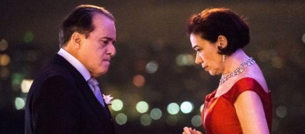 Olavo e Valentina (Reprodução TV Globo) Olavo e Valentina (Reprodução TV Globo)