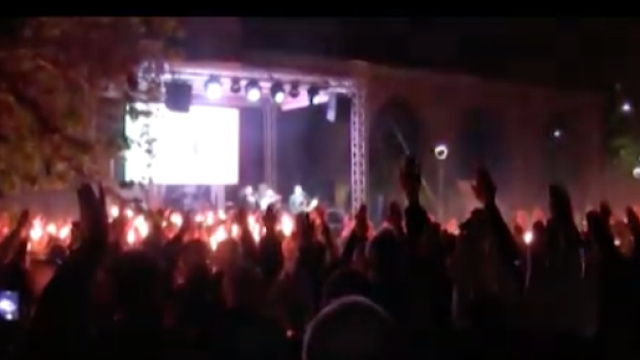 Casapound concerto 100 anni dei fasci di combattimento