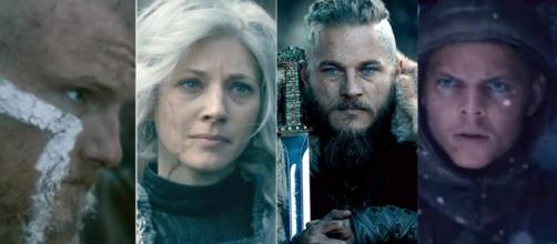 Bjorn, Lagertha, Ragnar e Ivar (Foto - Reprodução/History)