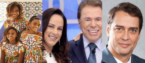 Glória Maria (Reprodução/Instagram) Marcello Anthony (Reprodução/Instagram) Silvio Santos (Reprodução/Instagram)