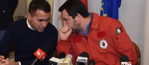 I vicepremier Di Maio e Salvini.