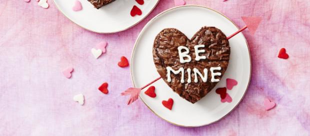 Brownies al cioccolato piccante per San Valentino Brownies al cioccolato piccante per San Valentino
