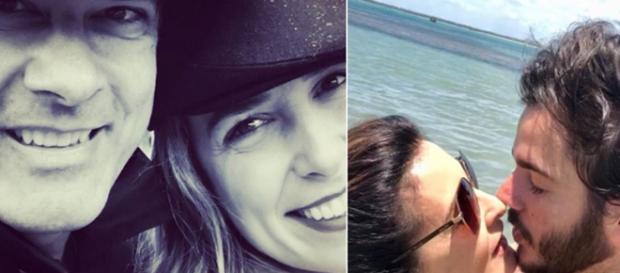 Fotos foram publicadas pelos famosos em seus perfis oficiais. (Foto: Reprodução Instagram) Fotos foram publicadas pelos famosos em seus perfis oficiais. (Foto: Reprodução Instagram)