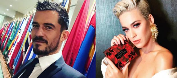 Orlando Bloom e Katy Perry (Reprodução - Instagram) Orlando Bloom e Katy Perry (Reprodução - Instagram)