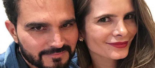 Luciano Camargo e a esposa (Foto - Instagram) Luciano Camargo e a esposa (Foto - Instagram)