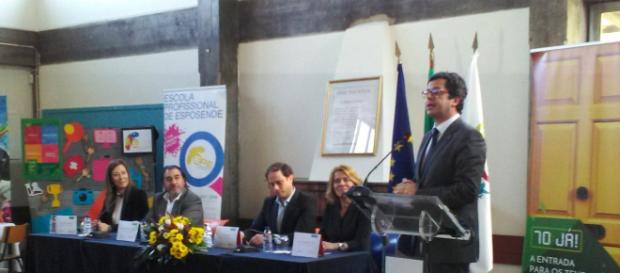 Secretário de Estado no lançamento da Campanha 70JÁ para Esposende (Divulgação) Secretário de Estado no lançamento da Campanha 70JÁ para Esposende (Divulgação)
