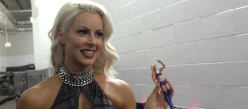 Maryse compares her first and second Mattel action figures | WWE - wwe.com