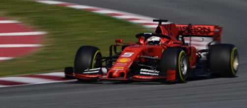 Sebastian Vettel è subito velocissimo nella prima giornata di test a Barcellona