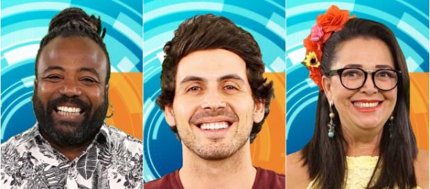 Os três emparedados dessa semana (Reprodução Gshow) Os três emparedados dessa semana (Reprodução Gshow)