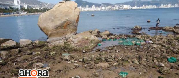 Se retira el mar en playa de Acapulco hasta 20 metros. - ahoraguerrero.mx Se retira el mar en playa de Acapulco hasta 20 metros. - ahoraguerrero.mx
