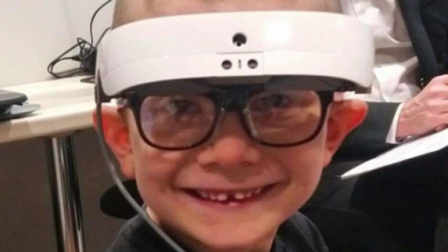 Gauthier et ses lunettes de « super-héros »