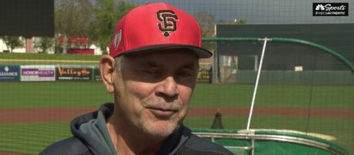 Giants skipper Bruce Bochy has announced that he will retire at the end of the upcoming season. [Image Credit] NBC Sports - YouTube