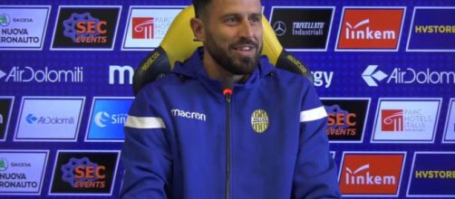 Fabio Grosso, allenatore dell'Hellas Verona