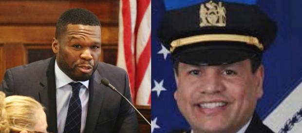 50 Cent e il comandante Emanuel Gonzalez 50 Cent e il comandante Emanuel Gonzalez