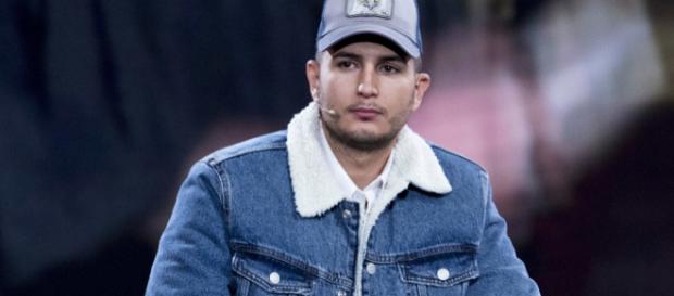 Fotografía de Omar Montes en el plató de Gran Hermano Vip Fotografía de Omar Montes en el plató de Gran Hermano Vip