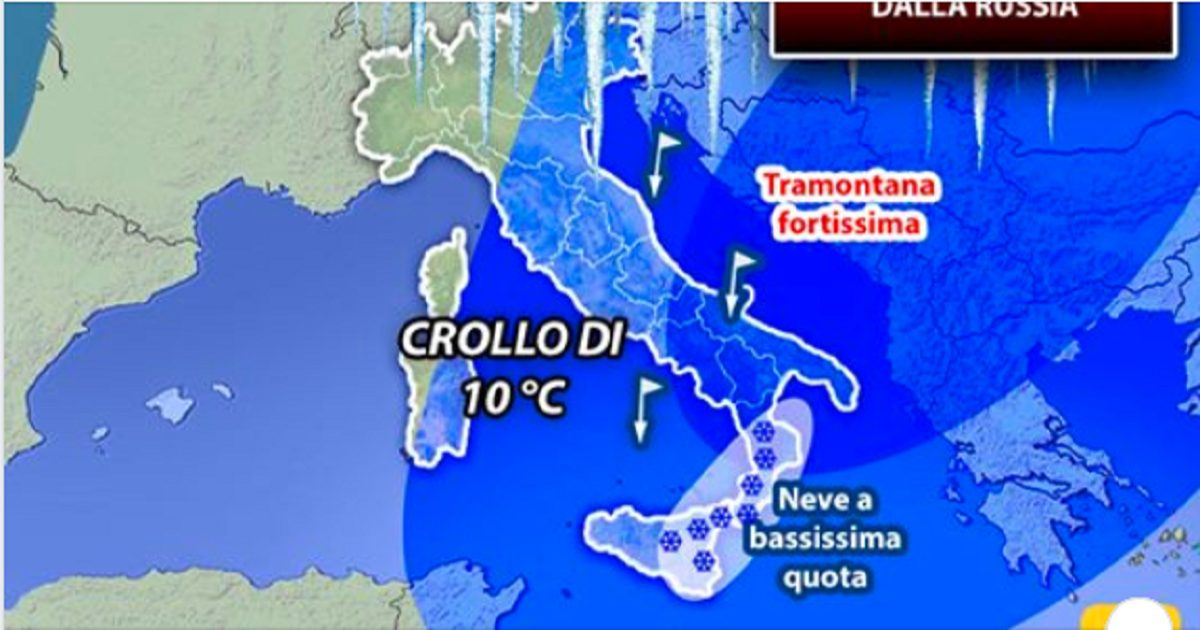 Previsioni Meteo Dal 22 Febbraio: Freddo Gelido Dalla Russia, Torna La ...