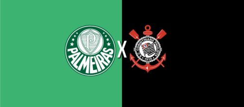 Palmeiras x Corinthians ao vivo (Arte: Diogo Marcondes)