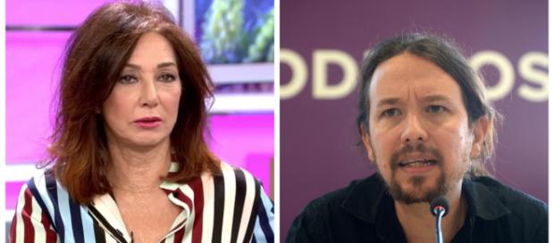 Ana Rosa Quintana y Pablo Iglesias Ana Rosa Quintana y Pablo Iglesias