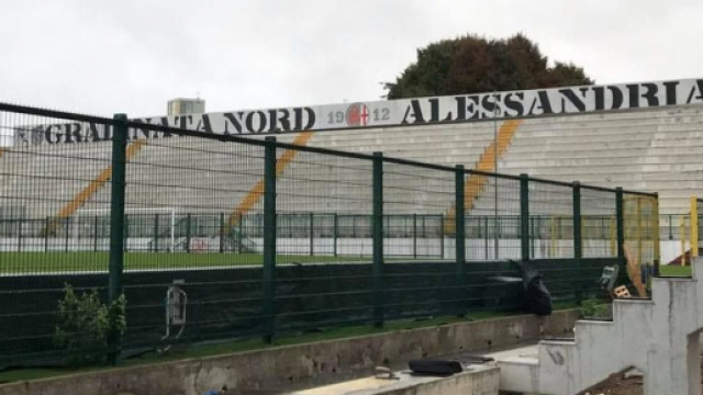 Alessandria-Pisa 24a giornata stadio Moccagatta 3 febbraio 2019.