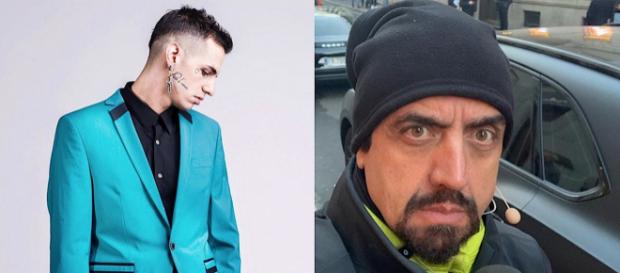 Achille Lauro a Sinistra, Staffelli a destra. Achille Lauro a Sinistra, Staffelli a destra.