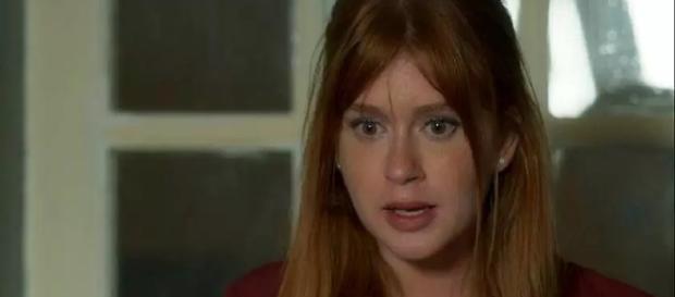 Marina Ruy Barbosa em O Sétimo Guardião (Reprodução TV Globo) Marina Ruy Barbosa em O Sétimo Guardião (Reprodução TV Globo)