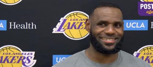 LeBron James comments on Zion Williamson's Nike shoe blowout - Image credit - Los Angeles Lakers | YouTube