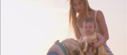Ferne experiences some new firsts with baby Sunday in latest episode (Image credit: Ferne McCann: First Time Mum/ITVhub)