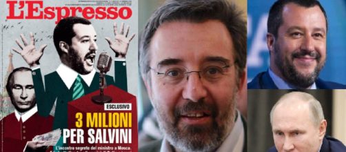 L'Espresso contro Salvini: 'Trattativa segreta per finanziare la Lega soldi russi'