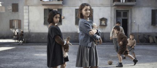 Napoli, set delle riprese de L'Amica Geniale 2.