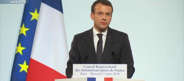 Dîner du CRIF : Emmanuel Macron s'engage dans la lutte contre l'antisémitisme Dîner du CRIF : Emmanuel Macron s'engage dans la lutte contre l'antisémitisme